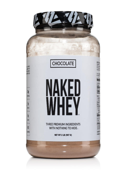 NAKED Whey Vanilla Protein Powder - Only 3 Ingredients - Grass Fed Whey Protein Powder, Vanilla Flavor, and Organic Coconut Sugar, No GMO, No Soy, and Gluten Free - 24 Servings