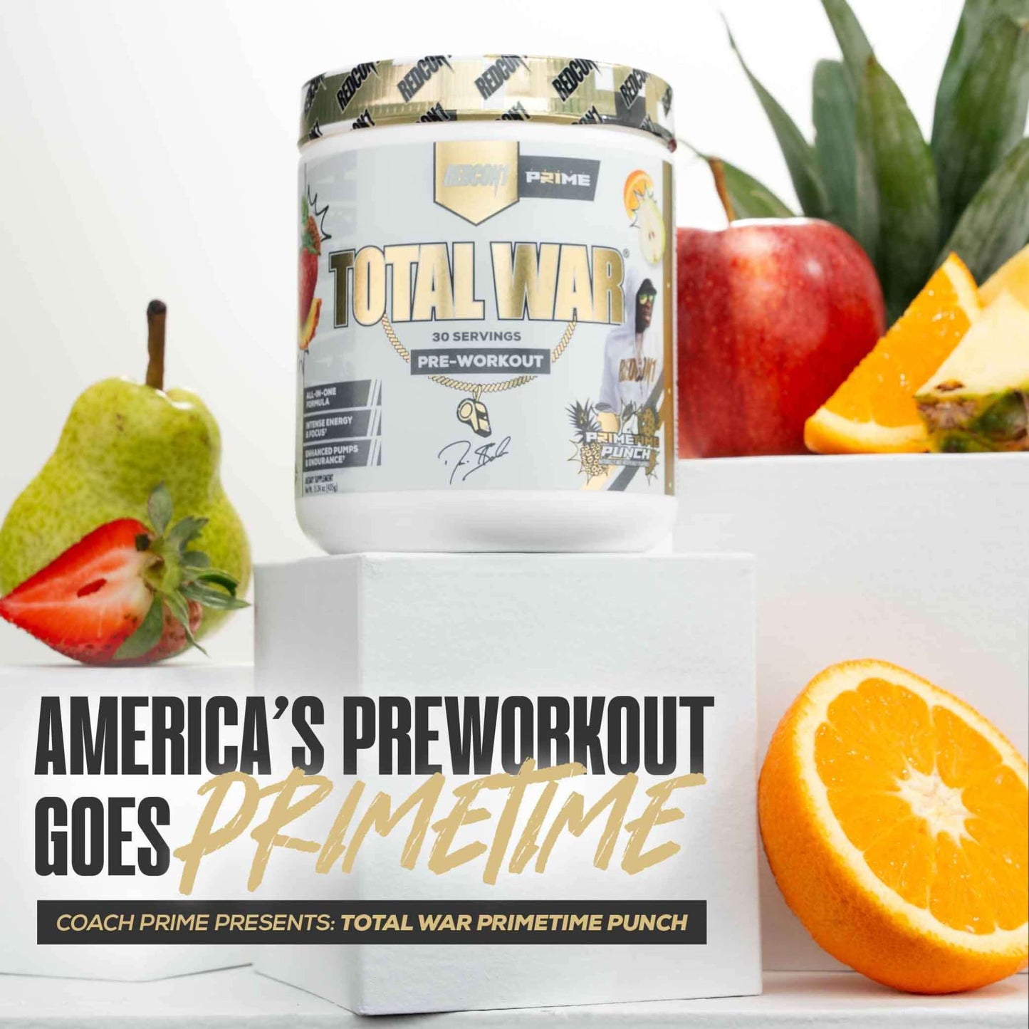 REDCON1 Total War Pre Workout Powder, Blue Lemonade - Beta Alanine + Citrulline Malate Keto Friendly Preworkout for Men & Women with 320mg of Caffeine - Fast Acting (30 Servings) Nirvana Guru