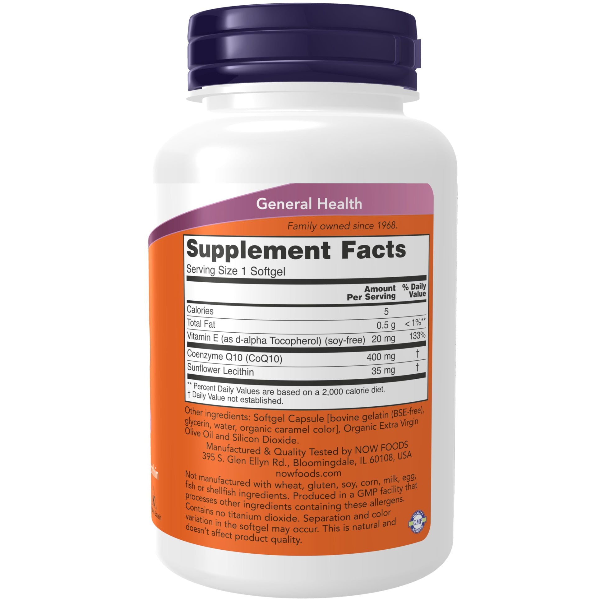NOW Foods Supplements, CoQ10 (Coenzyme Q10) 100 mg, Pharmaceutical Grade, Cardiovascular Health*, 150 Softgels - Nirvana Guru