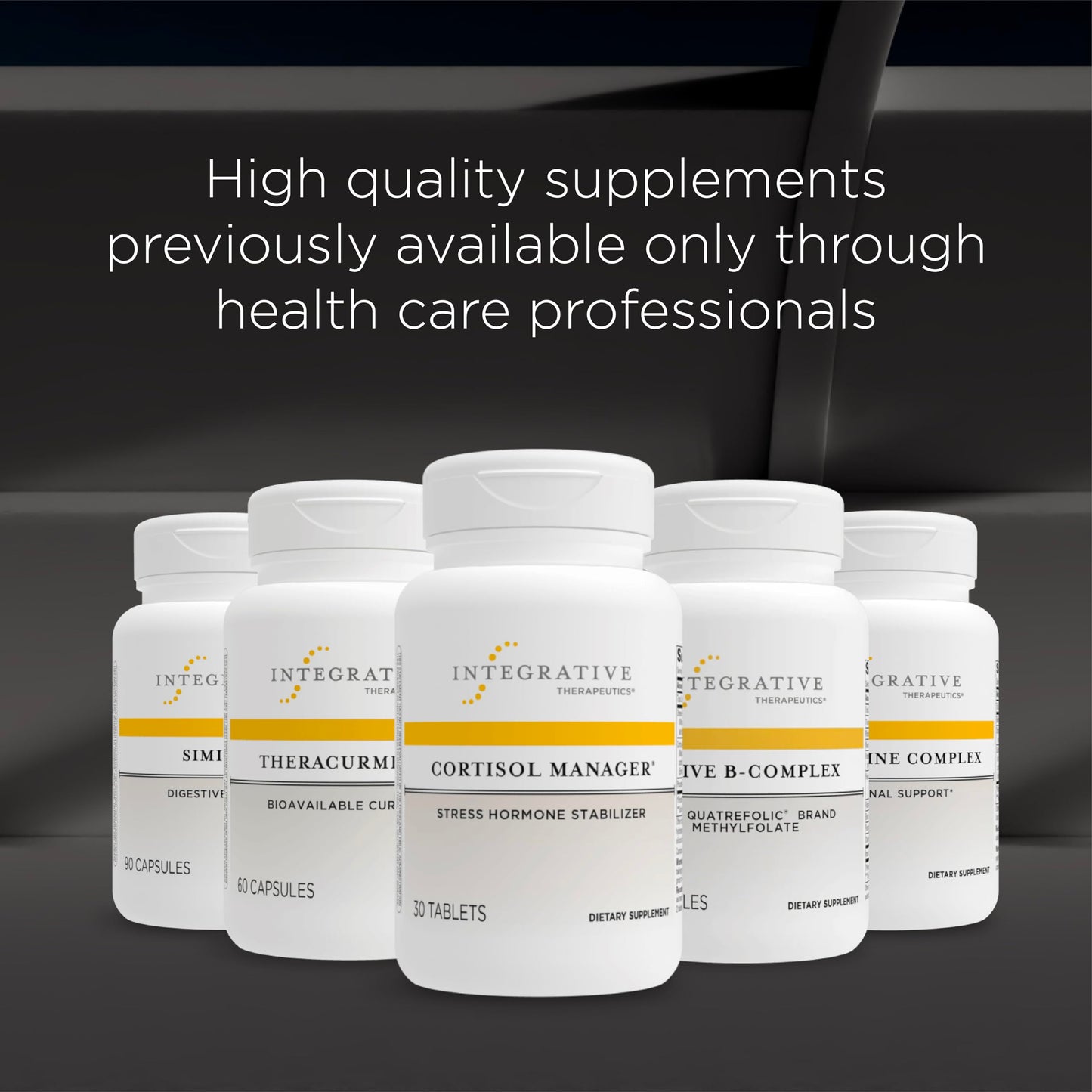 Integrative Therapeutics - Cortisol Manager - Supplement with Ashwagandha and L-Theanine - Supports Relaxation & Calm* - 90 Tablets - Nirvana Guru