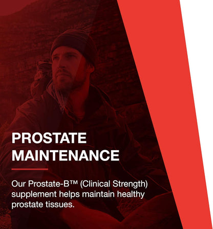 PROTOCOL FOR LIFE BALANCE Prostate-B Clinical Strength - Prostate Health Supplement for Men - with Beta Sitosterol, Lycopene & Saw Palmetto - Halal & Dairy Free - 90 Softgels Nirvana Guru