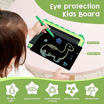 LCD Writing Tablet for Kids, Colorful Toddlers Toys Drawing Board, Educational Kid Toys, Doodle Pad Dinosaur Toys for 2 3 4 5 6 7 8 Year Old Boys Girls Birthday Party Christmas Gifts,8.5inch nirvanaguru