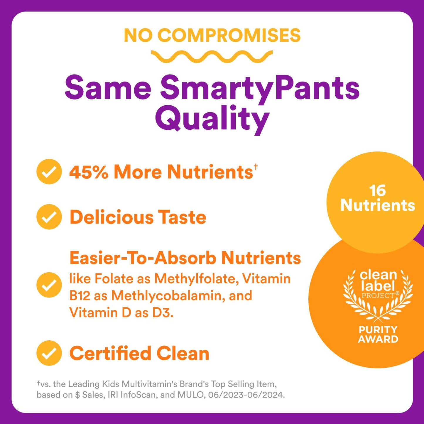 SmartyPants Toddler Multivitamin Gummies - Improved Formula: Omega 3 (DHA/EPA), Vitamins D3, C, Vitamin B12, B6, A, K & Zinc, Biotin, Gluten Free, Three Fruit Flavors, 60 Count (30 Day Supply) Nirvana Guru