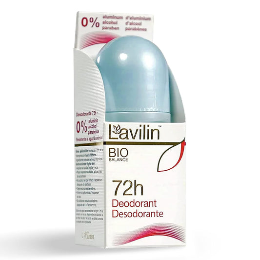 LAVILIN Roll On Deodorant for Women and Men - Aluminum Free Deodorant with Up to 72 Hour Long-Lasting Protection and Odor Control – Alcohol, Paraben and Cruelty FREE Sensitive Skin deodorant (2 oz) - Nirvana Guru