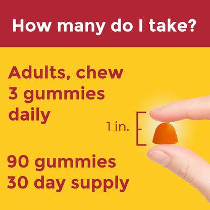 Nature Made Advanced Multivitamin Gummies for Her with Magnesium Citrate, Calcium & All 8 B Vitamins, Multivitamin for Women, 90 Gummies, 30 Day Supply - Nirvana Guru