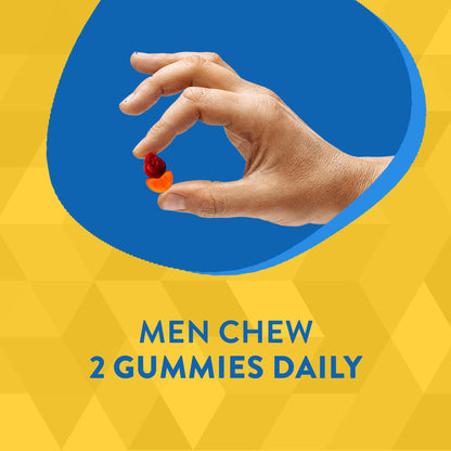 Nature's Way Alive! Men’s 50+ Daily Gummy Multivitamins, Supports Healthy Brain, Eyes, Heart*, B-Vitamins, Gluten-Free, Vegetarian, Fruit Flavored, 60 Gummies (Packaging May Vary) - Nirvana Guru