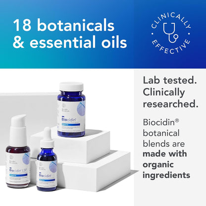 Biocidin Liquid Formula - Biofilm Buster & Broad-Spectrum Botanicals for Gut Detox Cleanse Support - Promotes Microbial Balance, Gut Health & Clearance of Unwanted Microbes (1 Oz) - Nirvana Guru