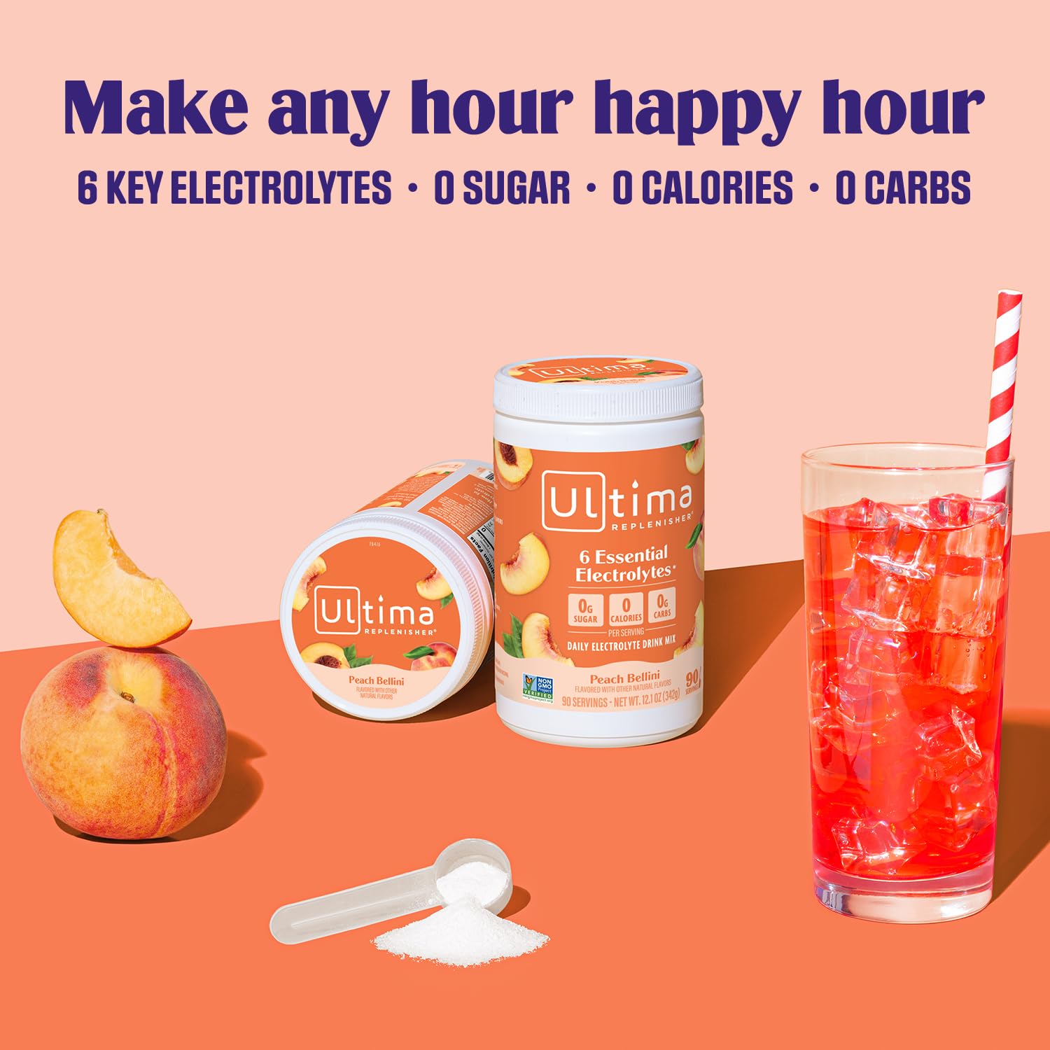 Ultima Replenisher Daily Electrolyte Powder Drink Mix – Sugar Free – Lemonade, 90 Servings – Hydration Powder with 6 Key Electrolytes and Trace Minerals – Keto Friendly, Vegan, Non-GMO - Nirvana Guru