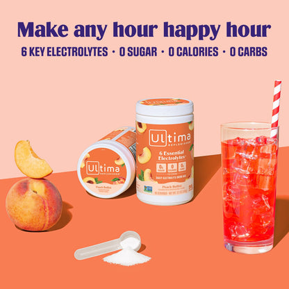 Ultima Replenisher Daily Electrolyte Powder Drink Mix – Sugar Free – Lemonade, 90 Servings – Hydration Powder with 6 Key Electrolytes and Trace Minerals – Keto Friendly, Vegan, Non-GMO - Nirvana Guru