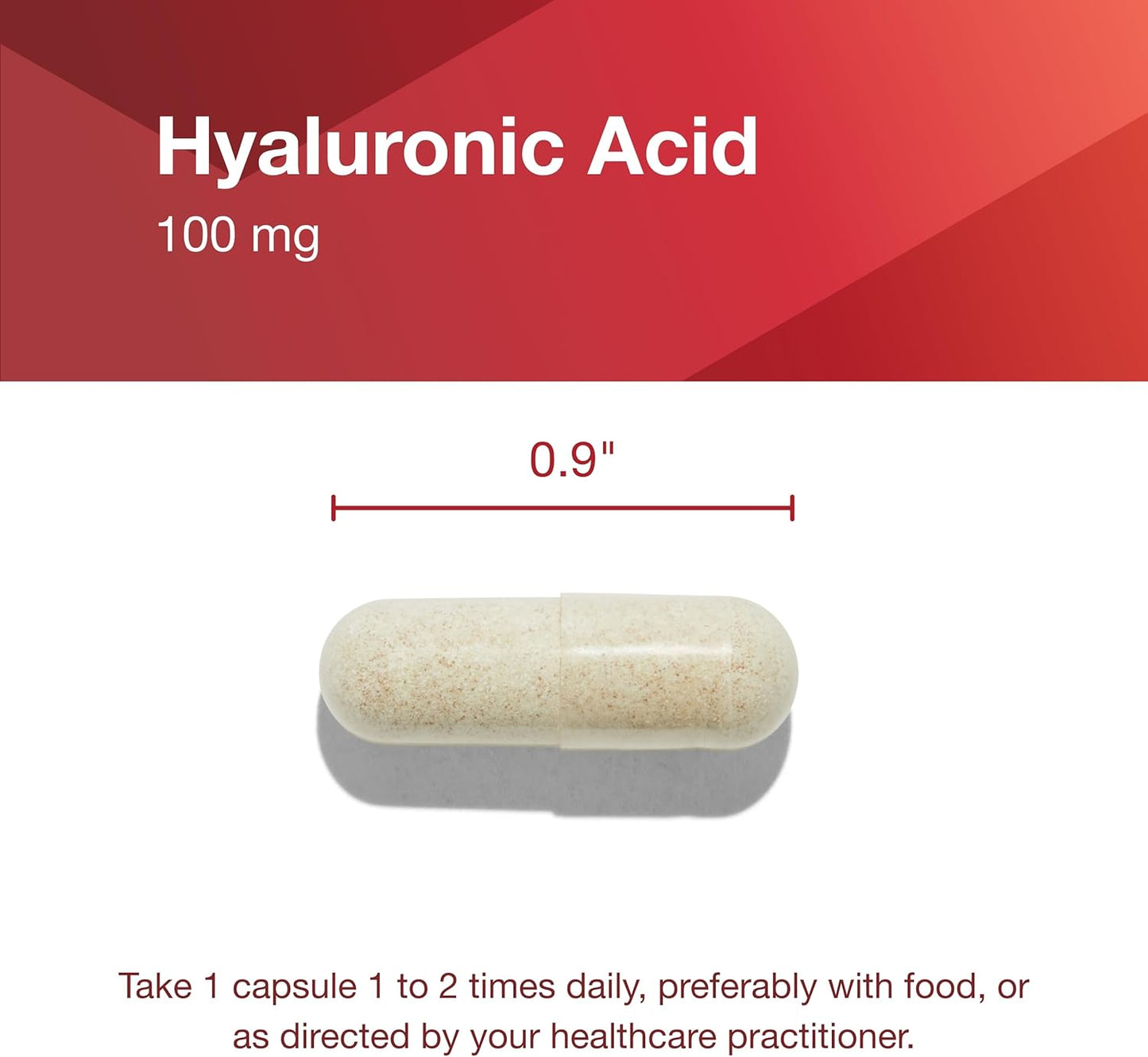 PROTOCOL FOR LIFE BALANCE Hyaluronic Acid - 100mg Hyaluronic Acid - Skin & Joint Support - Eye Support Supplement - Non-GMO & Kosher - 60 Veg Caps Nirvana Guru