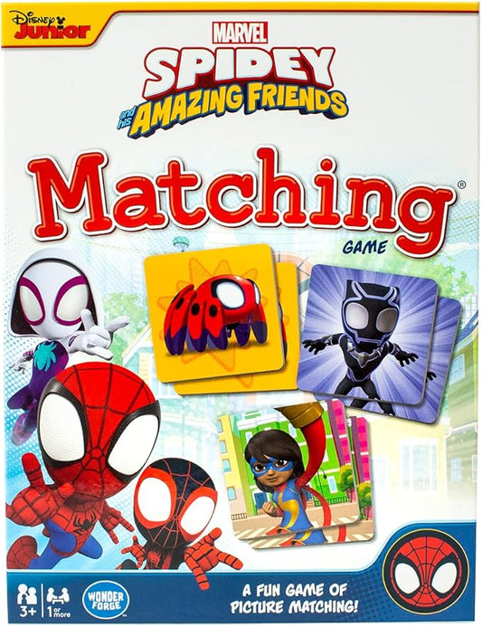 Wonder Forge Marvel Spidey and His Amazing Friends Matching Game - Memory Game for Kids Ages 3+ - Educational Fun for Toddler Boys and Girls nirvanaguru