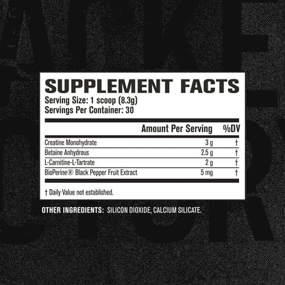 Jacked Factory Growth Surge Creatine Post Workout w/L-Carnitine - Daily Muscle Builder & Recovery Supplement with Creatine Monohydrate, Betaine, L-Carnitine L-Tartrate - 30 Servings, Swoleberry Nirvana Guru