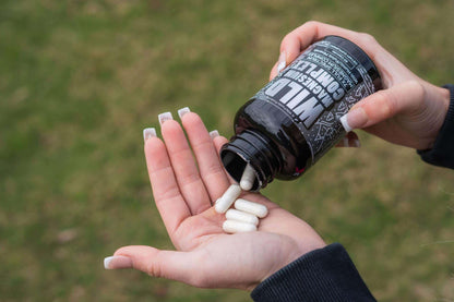 Wild Foods Magnesium Complex Supplement with 7X Forms, 90 Capsules | High Absorption, Full Spectrum, Easy Digestion | 500mg Glycinate, Bisglycinate, Malate, Orotate, Citrate, Taurate Nirvana Guru