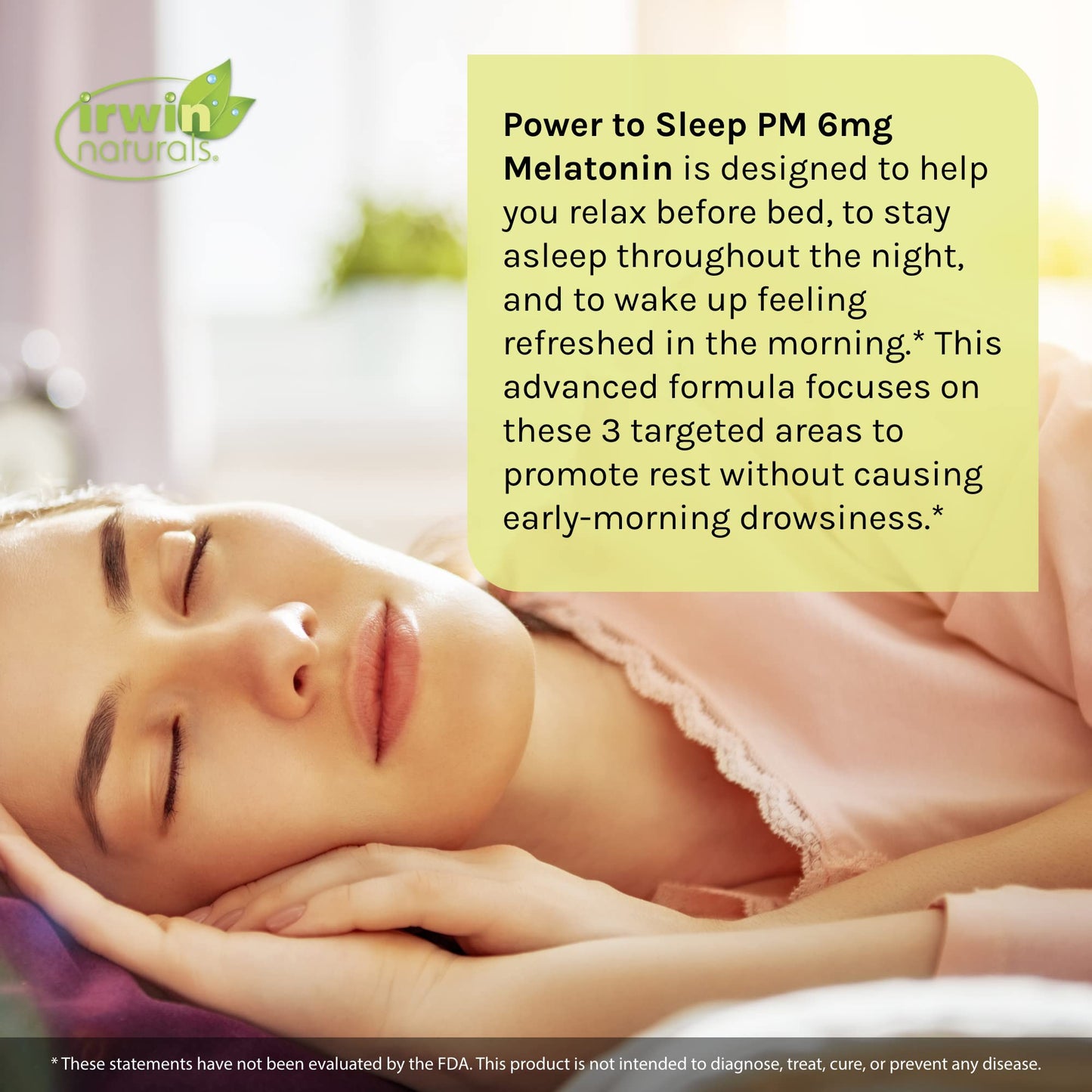 Irwin Naturals Power to Sleep PM - 60 Liquid Soft-Gels - with 6mg Melatonin, GABA, Ashwagandha, Valerian Root & L-Theanine - 30 Servings - Nirvana Guru