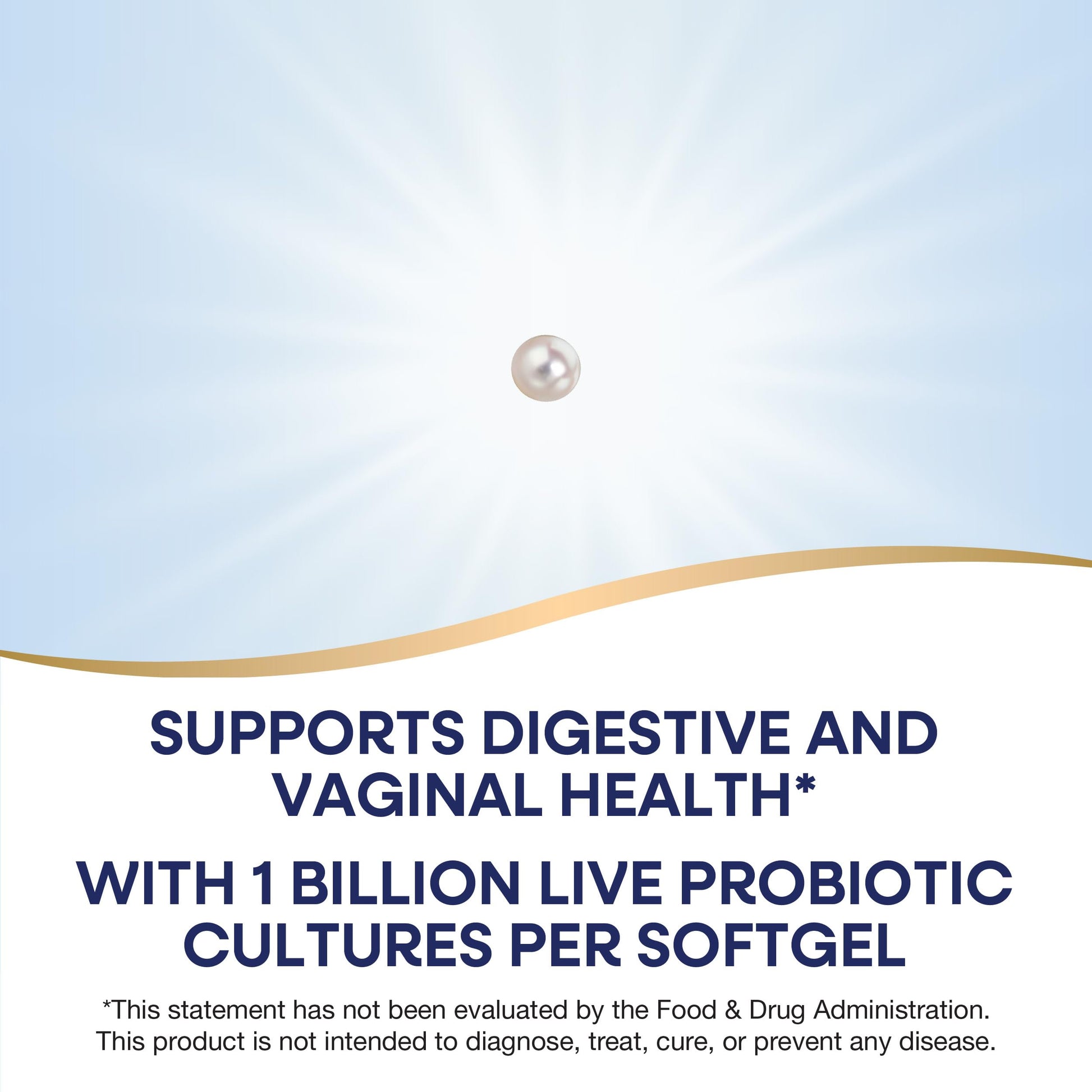Nature's Way Women's Probiotic Pearls, Supports Women's and Digestive Health*, Protects Against Occasional Constipation & Bloating*, 1 Billion Live Cultures, 90 Softgels (Packaging May Vary) - Nirvana Guru
