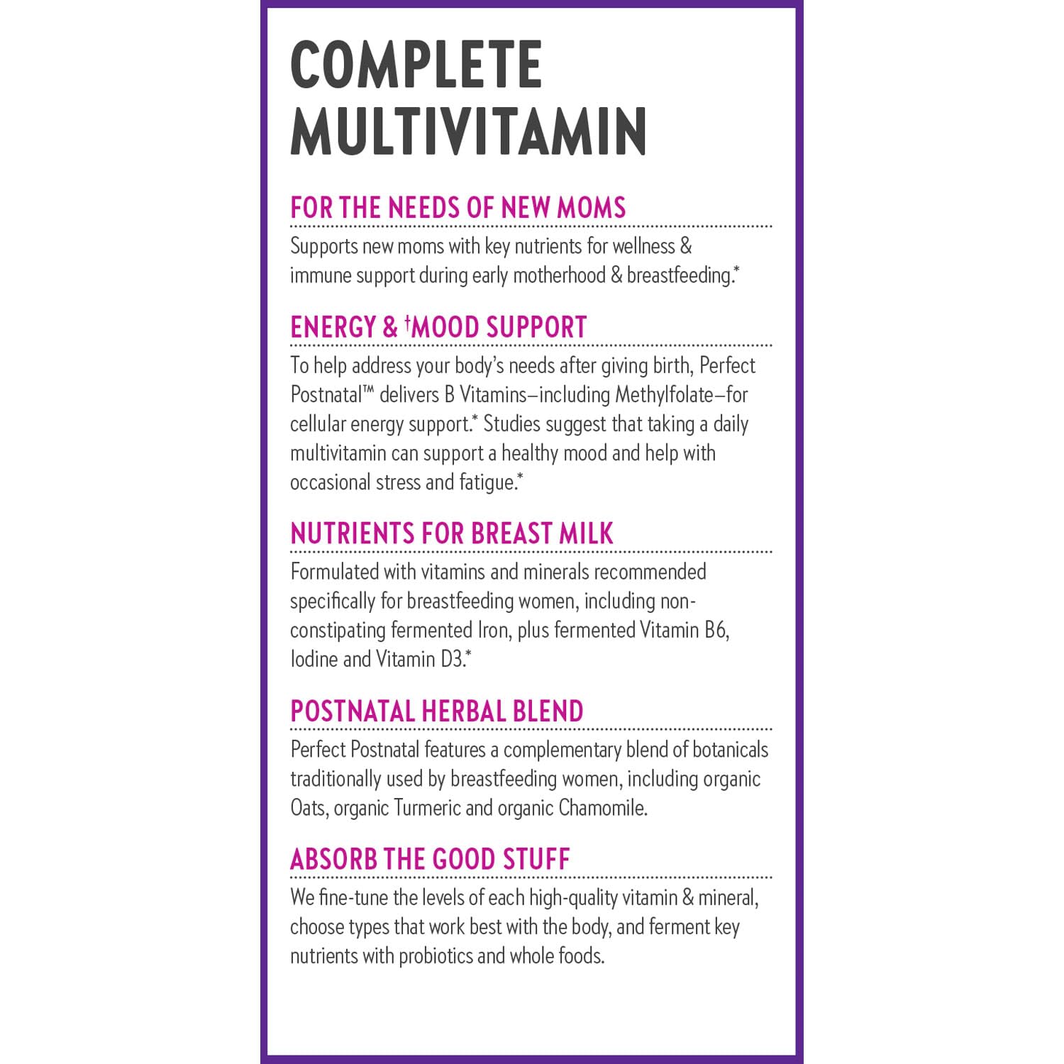 New Chapter, Postnatal Vitamins Lactation Supplement, Complete Multivitamin with Fermented Vitamin D3 + B Vitamins, Made with Organic Vegetables & Herbs, Non-GMO Ingredients, 192 Count - Nirvana Guru