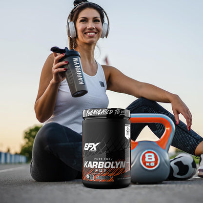 EFX Sports Karbolyn Fuel | Fast-Absorbing Carbohydrate Powder | Carb Load, Sustained Energy, Quick Recovery | Stimulant Free | 39 Servings (Neutral) Nirvana Guru