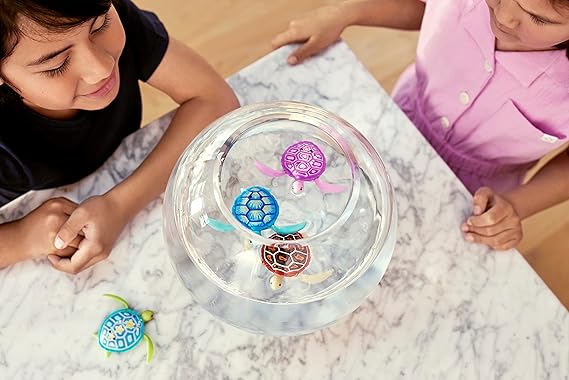 ROBO ALIVE Robo Turtle Robotic Swimming Turtle (Green + Pink) by ZURU Water Activated, Comes with Batteries, Exclusive (2 Pack) nirvanaguru