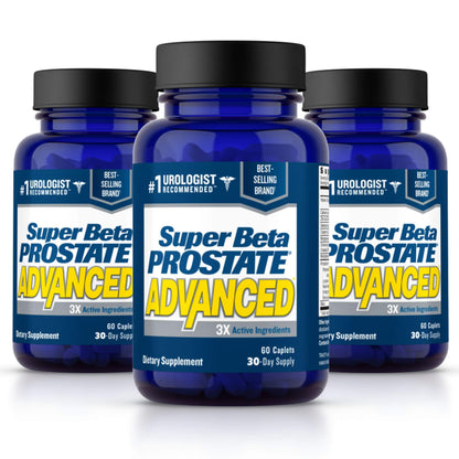 Advanced Prostate Supplement for Men – Reduce Bathroom Trips, Promote Sleep, Support Urinary Health & Bladder Emptying. Beta Sitosterol not Saw Palmetto. (60 Caplets, 1-Bottle) Nirvana Guru