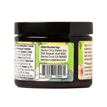Santa Cruz Paleo Electrolyte Powder, Lemonade Flavor, Sugar Free Hydration Drink Mix with Himalayan Pink Salt, Sea Salt, Magnesium Glycinate, Potassium Chloride, Sweetened with Stevia, 30 Servings
