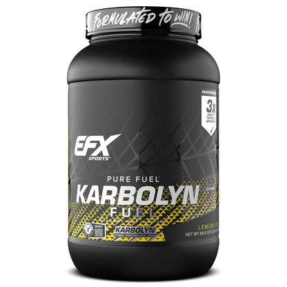 EFX Sports Karbolyn Fuel | Fast-Absorbing Carbohydrate Powder | Carb Load, Sustained Energy, Quick Recovery | Stimulant Free | 39 Servings (Neutral) Nirvana Guru