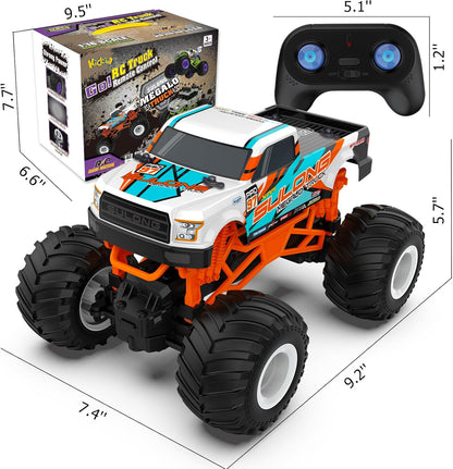 1:16 Scale RC Monster Truck - 2.4GHz All Terrain Car for Kids 4-12, 20 Km/h Off Road RC Truck, Christmas or Birthday Gift Nirvana Guru