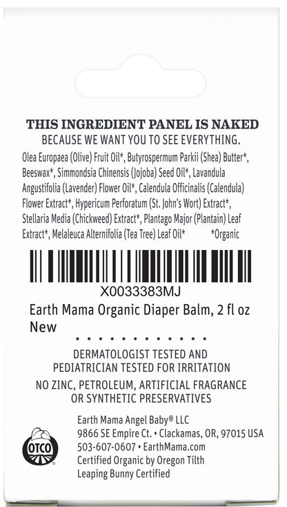 Earth Mama Organic Diaper Balm 2-Ounce | Diaper Cream for Baby | EWG Verified, Petroleum & Artificial Fragrance-Free with Calendula for Sensitive Skin (2-Pack) Nirvana Guru