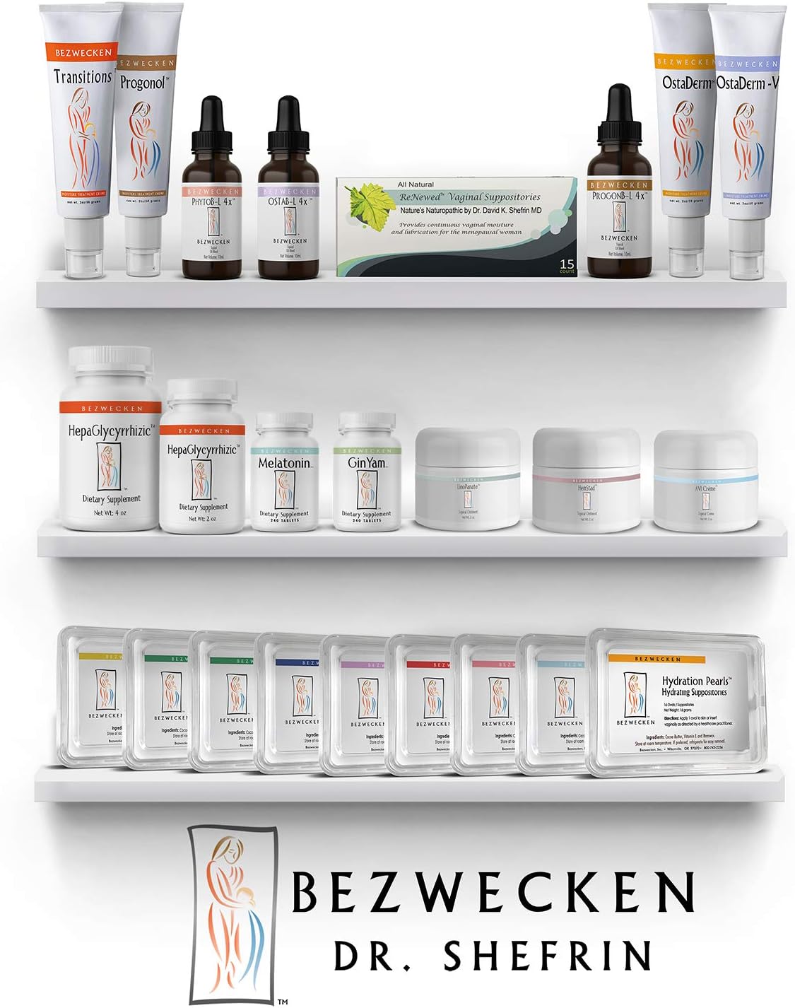 Bezwecken – Hydration Pearls Oval Suppositories – 16 Oval Suppositories – Professionally Formulated for Immediate Vaginal Lubrication – Safe & Natural Nirvana Guru