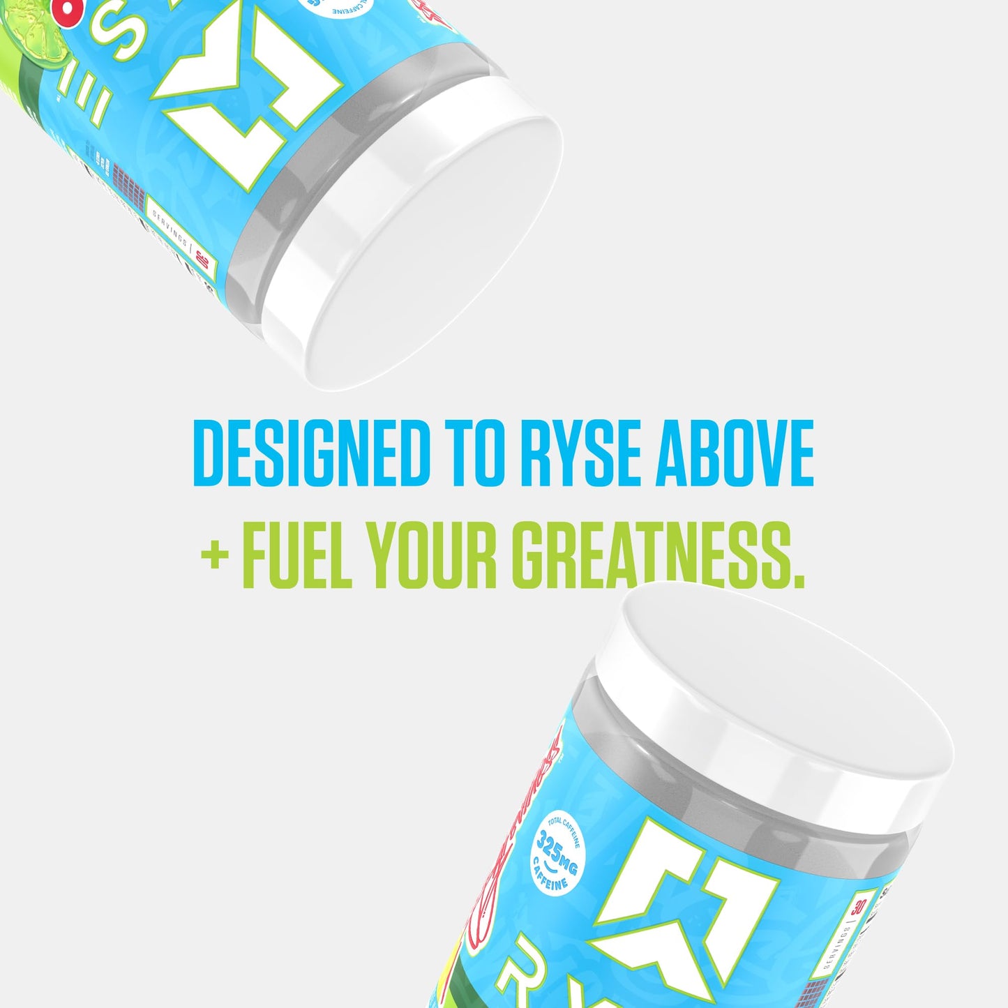 RYSE Loaded Pre Workout Powder - Ring Pop Cherry - Daily Pre-Workout for Men & Women with 325mg Caffeine, Beta Alanine, and Citrulline for Pump, Focus, and Energy - 30 Servings Nirvana Guru