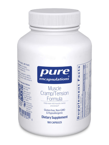 Pure Encapsulations Muscle Cramp/Tension Formula | Hypoallergenic Supplement to Reduce Occasional Muscle Cramps/Tension and Promote Relaxation | 60 Capsules - Nirvana Guru