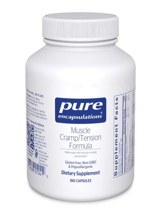 Pure Encapsulations Muscle Cramp/Tension Formula | Hypoallergenic Supplement to Reduce Occasional Muscle Cramps/Tension and Promote Relaxation | 60 Capsules - Nirvana Guru