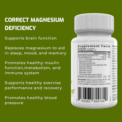 BiOptimizers Magnesium Breakthrough 4.0, (60 Capsules) & Cycle Care, (90 Capsules) - Natural Sleep, Brain, and Menstrual Relief Support Supplement Bundle Nirvana Guru