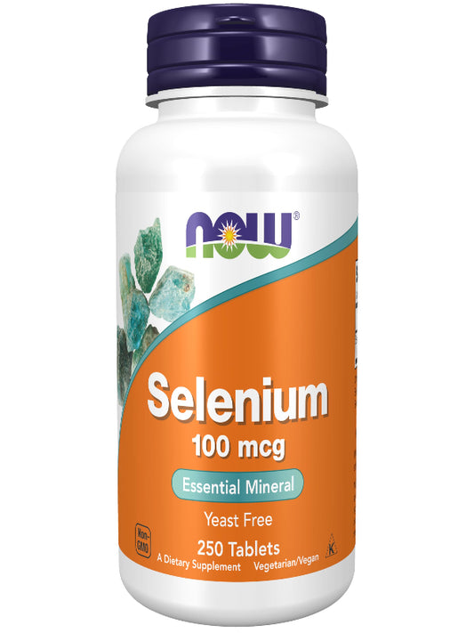 NOW Supplements, Selenium (L-Selenomethionine) 100 mcg, Essential Mineral*, 100 Tablets - Nirvana Guru