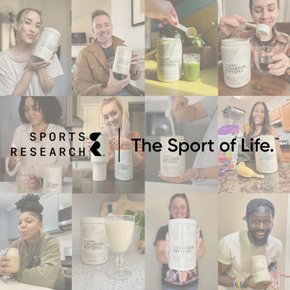 Sports Research Marine Collagen Peptides Powder - Sourced from Wild-Caught Fish, Pescatarian Friendly, Keto Certified & Non-GMO Verified - Easy to Mix in Water or Juice! (34 Servings) - Nirvana Guru