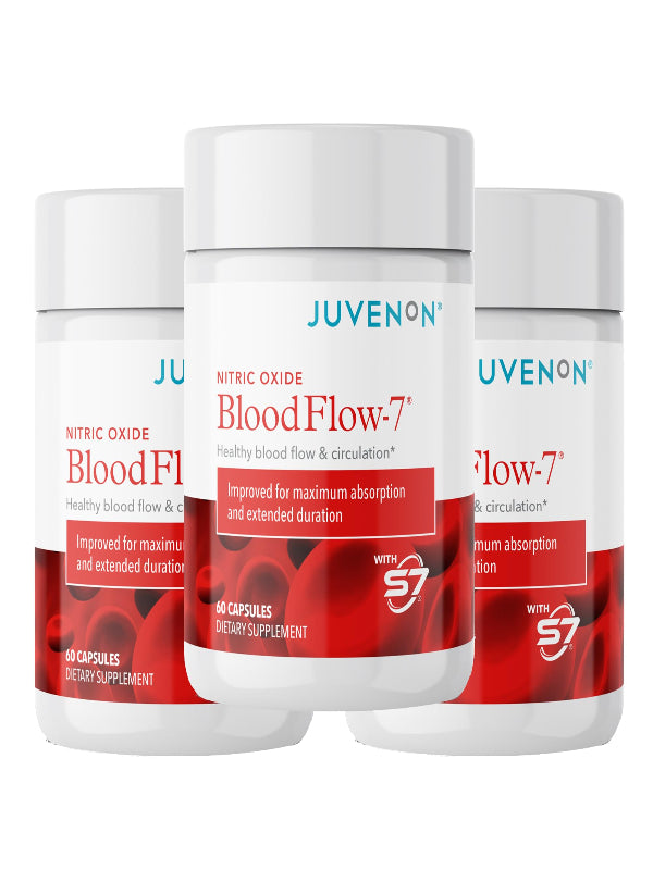 Juvenon BloodFlow-7 Nitric Oxide Supplement with Nitrosigine Nirvana Guru