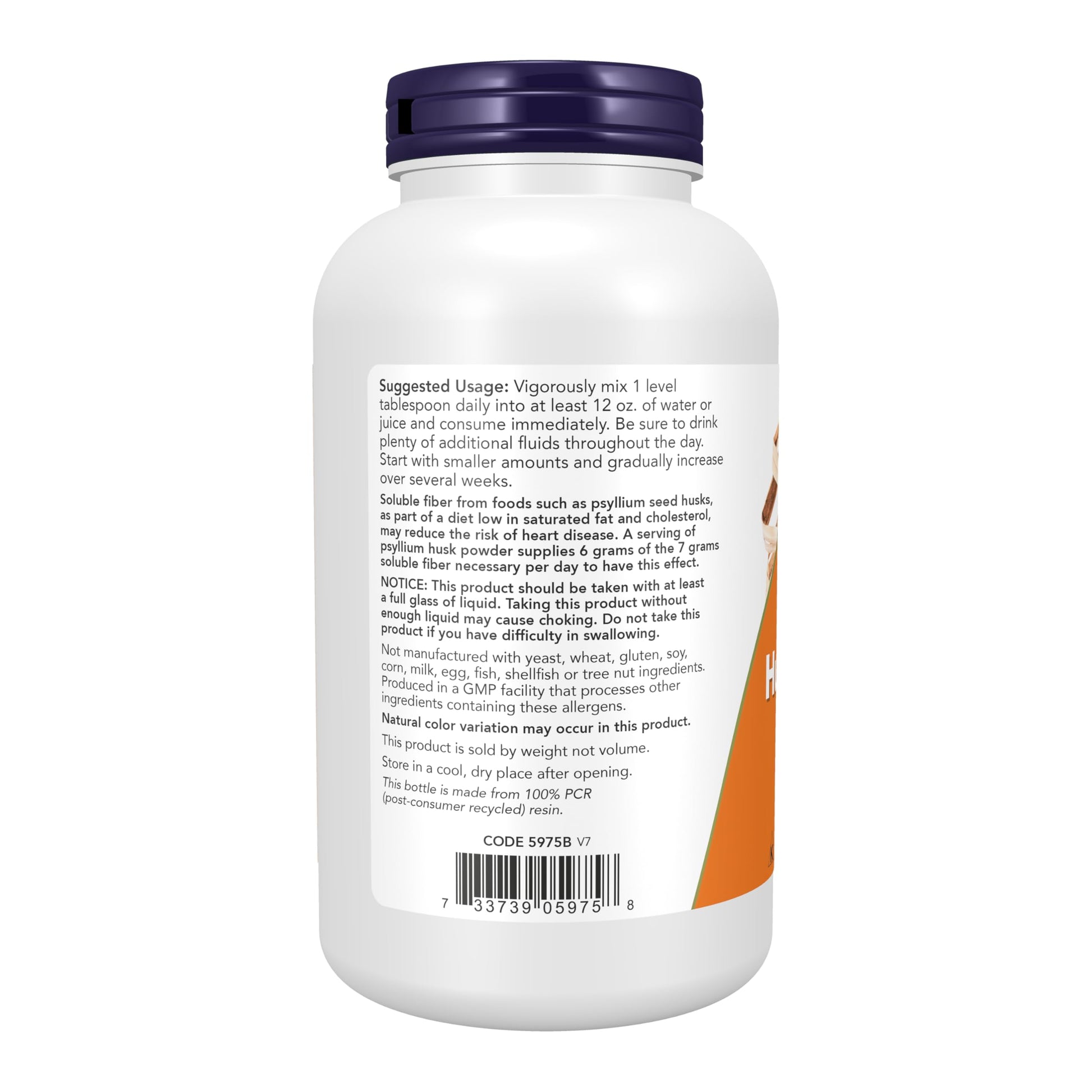 NOW Foods Supplements, Psyllium Husk Powder, Non-GMO Project Verified, Soluble Fiber, 24-Ounce - Nirvana Guru