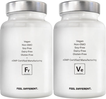 Amen Fruits + Veggies Vitamins Bundle, Raw Whole Food Multivitamin Capsules, Greens Vegetables, Red Fruits & Berries Vegan Blend, Fibers + Phytonutrients Superfood Minerals Supplement, Non-GMO, 180 ct Nirvana Guru