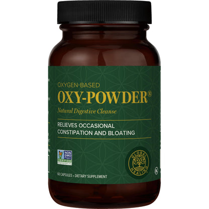 Global Healing Oxy-Powder Colon Cleanse, Constipation Relief for Women & Men, Magnesium Oxide Colon Cleanser & Detox for Weight Loss, Gut Cleanse Detox for Women and Men