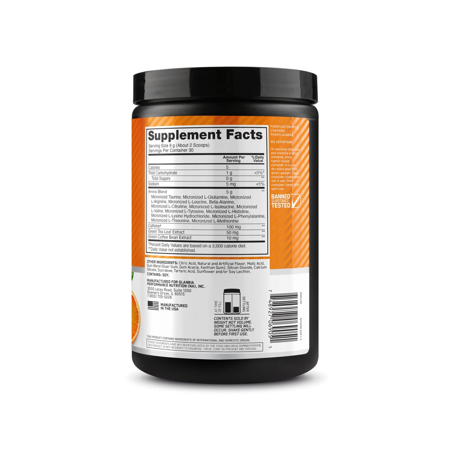 Optimum Nutrition Amino Energy - Pre Workout with Green Tea, BCAA, Amino Acids, Keto Friendly, Green Coffee Extract, Energy Powder - Concord Grape, 65 Servings (Packaging May Vary)