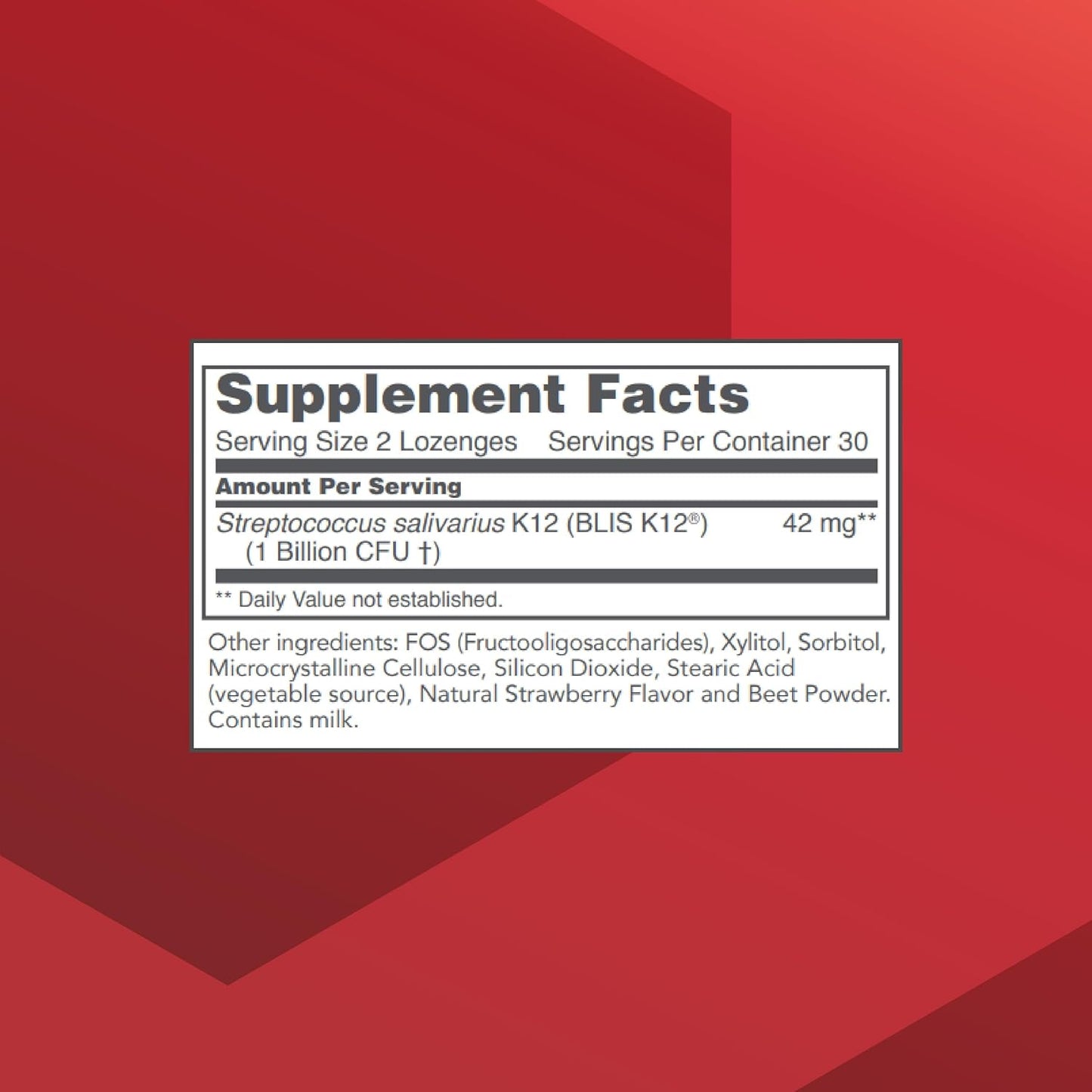 PROTOCOL FOR LIFE BALANCE E.N.T. Biotic - Probiotic Lozenge - Oral & Throat Health - 1 Billion CFU - Immune Support - Refrigerate for Live Bacteria - Nut & Soy Free - 60 Lozenges Nirvana Guru