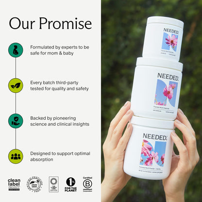 Needed. Multivitamin for Prenatal | Prenatal Multi Essentials Capsule - Pregnancy, Breastfeeding, Postpartum | Expertly-Formulated & Third-Party Tested, | 30-Day Supply Nirvana Guru