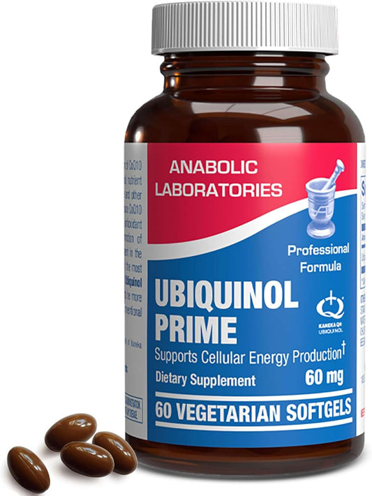 Ultra Absorption Ubiquinol CoQ10 Supplement - Coenzyme Q10 Supplement for Heart Immune Energy Cellular & Brain Support - Vegetarian Non-GMO & Made in The USA in cGMP Facilities - 60 Servings Nirvana Guru