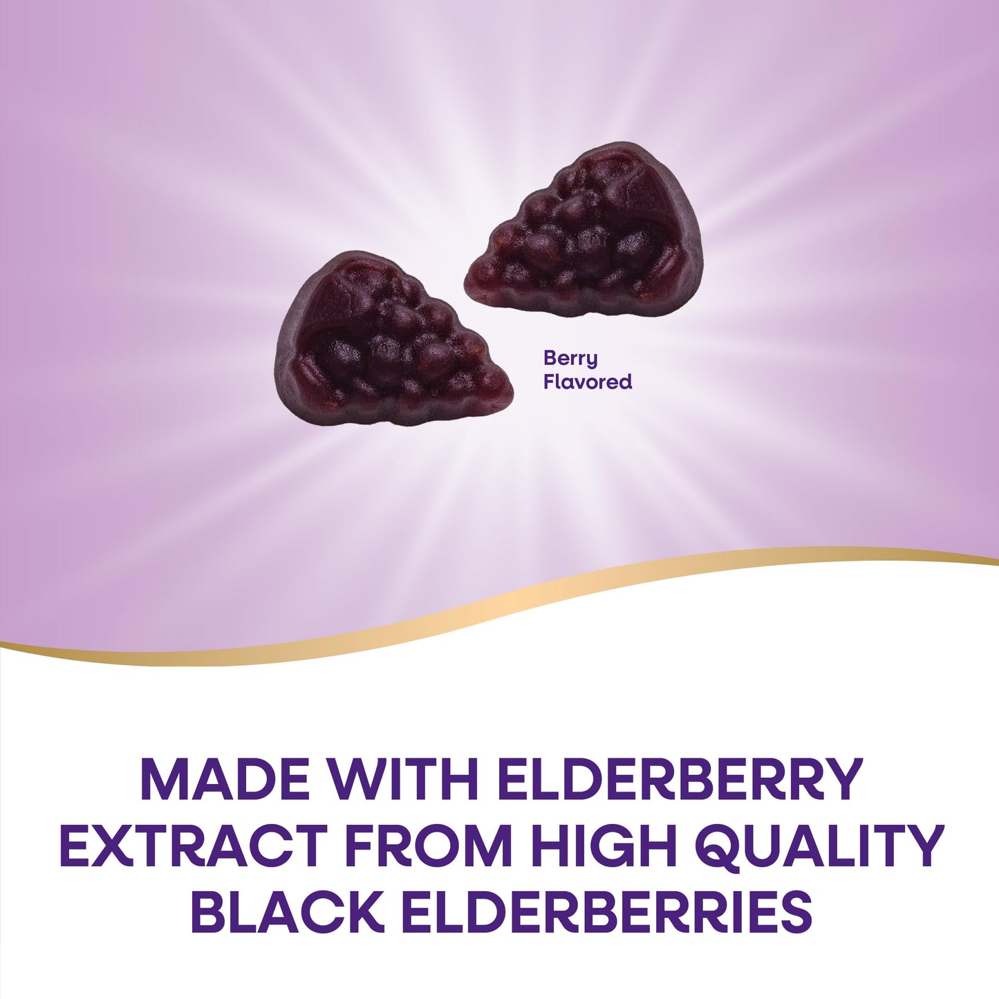 Nature's Way Sambucus Elderberry Immune Gummies for Kids, Immune Support Gummies*, with Black Elderberry Extract, Vitamin C and Zinc, 60 Gummies (Packaging May Vary) - Nirvana Guru