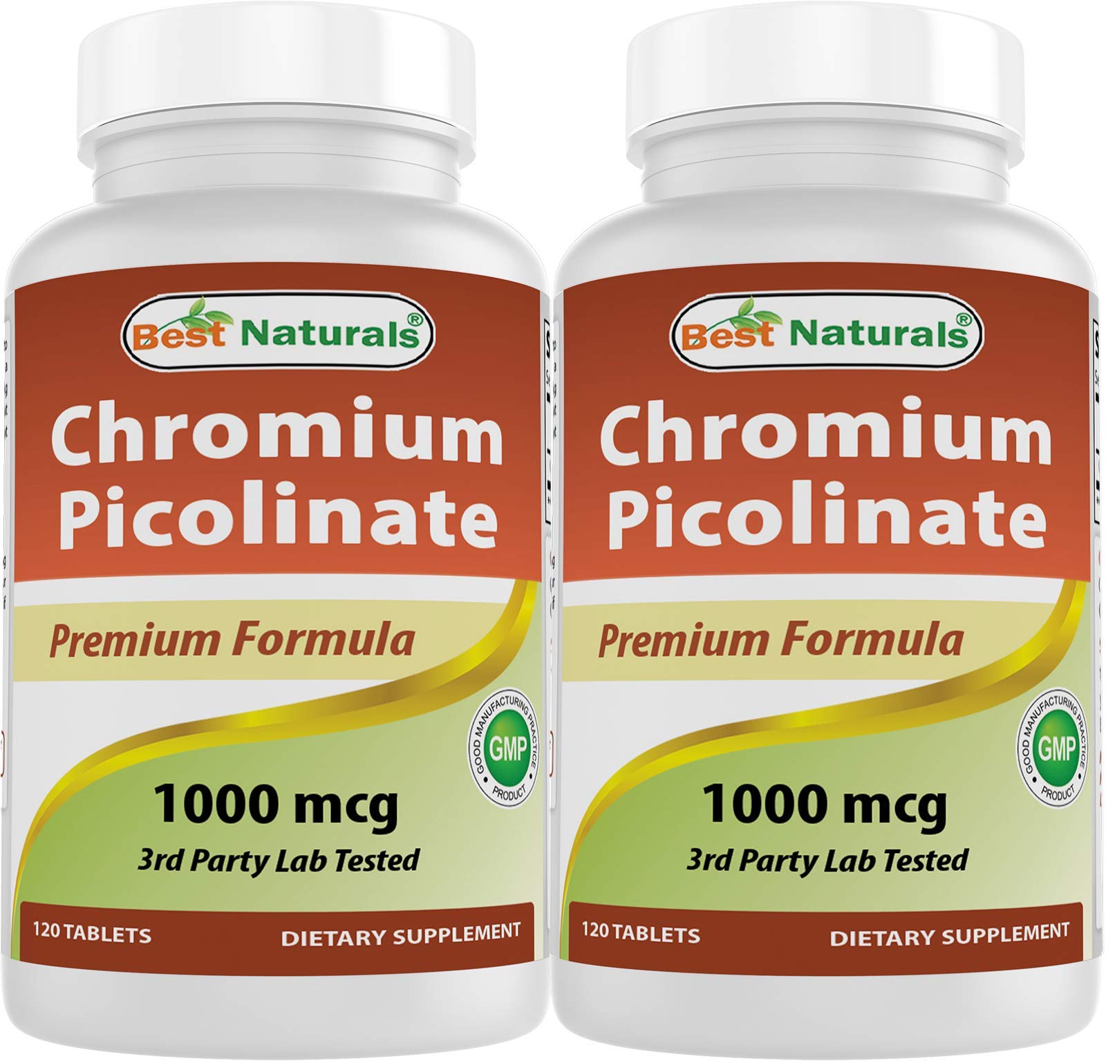 Best Naturals Chromium Picolinate 1000 mcg 120 Tablets Nirvana Guru
