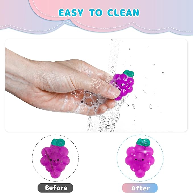100 Pack Mochi Squishy Toys, Party Favors for Kids 4-8-12, Classroom Birthday Xmas Gifts Treasure Box Prizes Goodie Bag Stuffers, Mini Squishy Fidget Toys, Carnival Prizes in Bulk nirvanaguru
