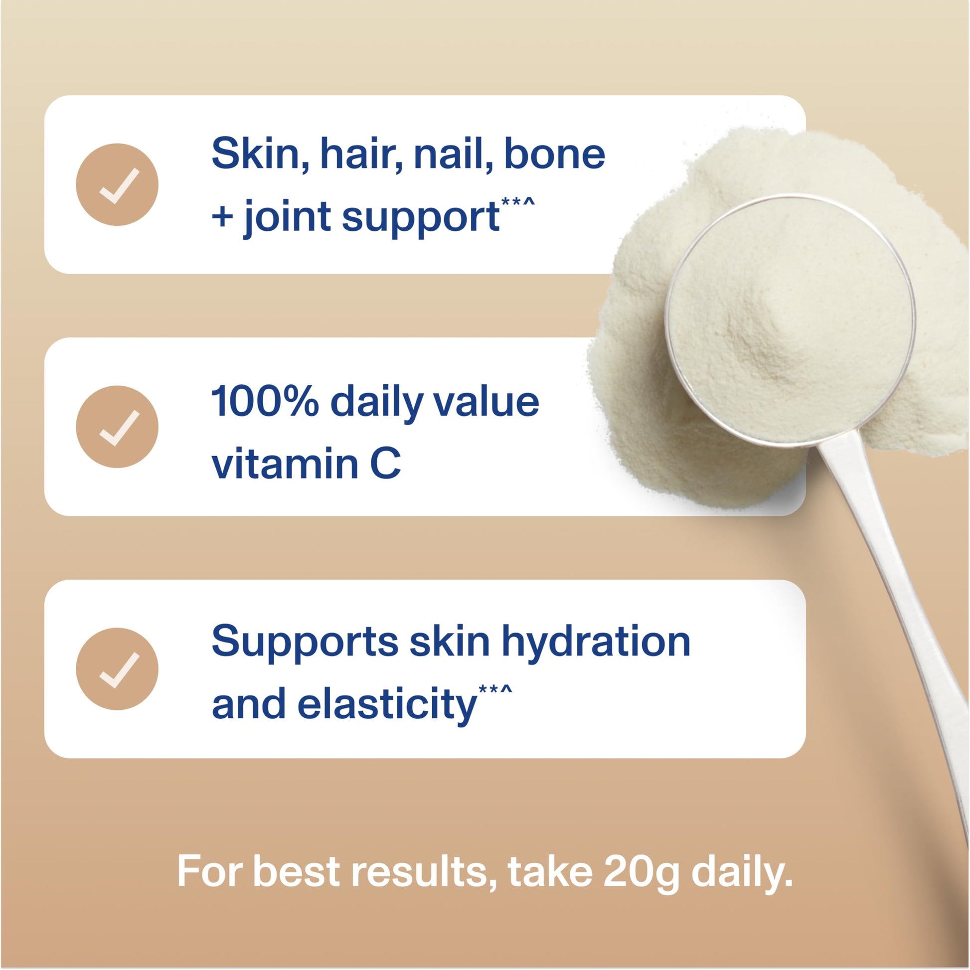 Vital Proteins Collagen Peptides Powder Advanced with Hyaluronic Acid & Vitamin C, Collagen Supplements, Unflavored, 13 Servings - Nirvana Guru