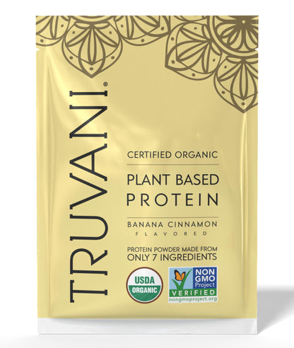 Truvani Vegan Protein Powder | Vanilla | 20g Organic Plant Based Protein | 18 Servings | Keto | Gluten & Dairy Free | Low Carb | No Added Sugar