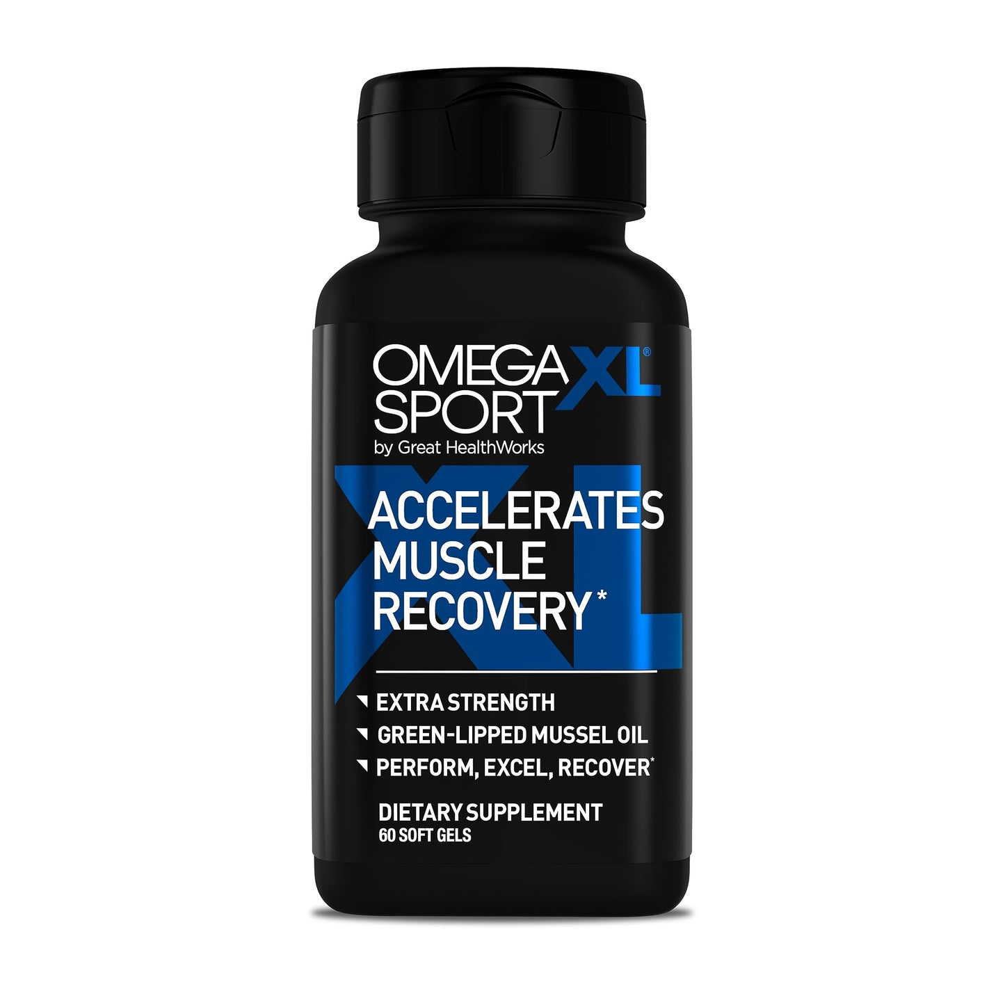 OmegaXL Joint Support Supplement - Natural Muscle Support, Green Lipped Mussel Oil, Soft Gel Pills, Drug-Free, 120 Count Nirvana Guru