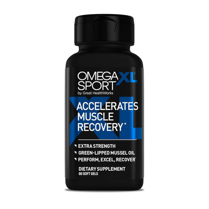 OmegaXL Joint Support Supplement - Natural Muscle Support, Green Lipped Mussel Oil, Soft Gel Pills, Drug-Free, 120 Count Nirvana Guru
