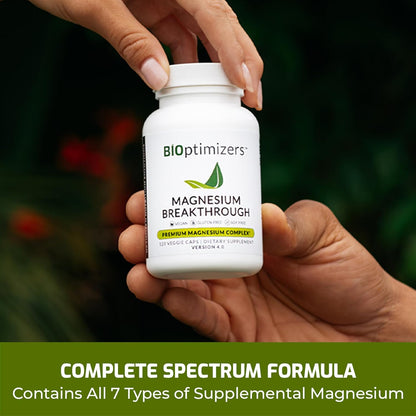 BiOptimizers Magnesium Breakthrough 4.0, (60 Capsules) & Cycle Care, (90 Capsules) - Natural Sleep, Brain, and Menstrual Relief Support Supplement Bundle Nirvana Guru